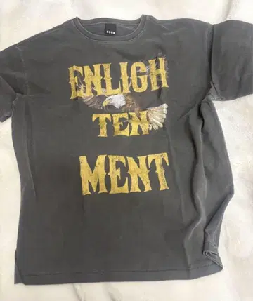 BAGARCHENLIGHTENMENT T셔츠 M 사이즈 다크 그레이