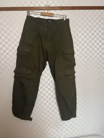 XLARGE 카고 팬츠 올리브 32