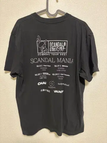 SCANDAL T셔츠