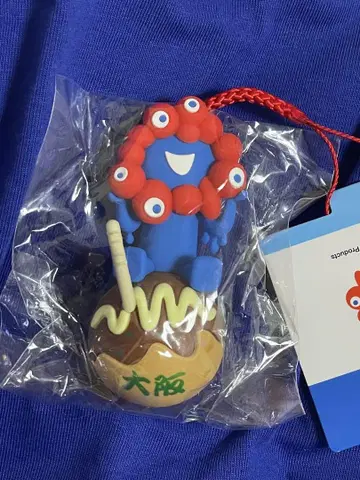 2025 오사카 만박 공식 캐릭터 미야쿠미야쿠 스트랩 부착 피규어