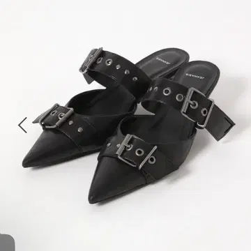 JEANASIS 아이렛 스터드 뮬 M 사이즈