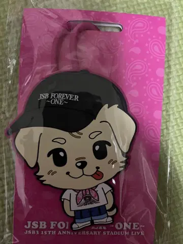 이와타 타카노리 제3세대 JSB FOREVER ONE 캐릭터 고무 태그