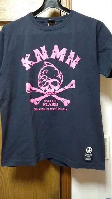 근육맨 KMA 페이스 플래시 T셔츠 M 반반비가로