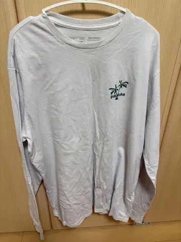pataloha 롱 슬리브 T셔츠 화이트