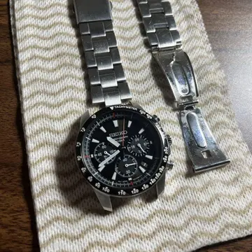 SEIKO 크로노그래프 블랙