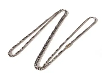 NEW 훈가공 공 체인 30인치 목걸이 silver925