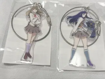 -HiME 후지노 시즈루 쿠가 나츠키 와이어 키링 20주년 2개 세트
