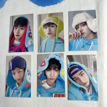 BOYNEXTDOOR WHO! 사전 수록 트레이딩 카드 6장