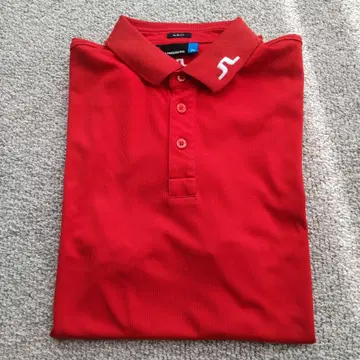 [ 새상품급 ] J.LINDEBERG SLIM FIT 피케 셔츠 빨간색