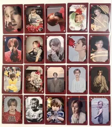 야마다 료스케 Ryosuke Yamada RED 비주얼 카드 20장 컴프