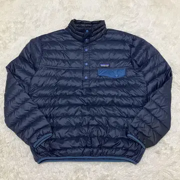 Patagonia 다운 스냅-T 풀오버 네이비 M