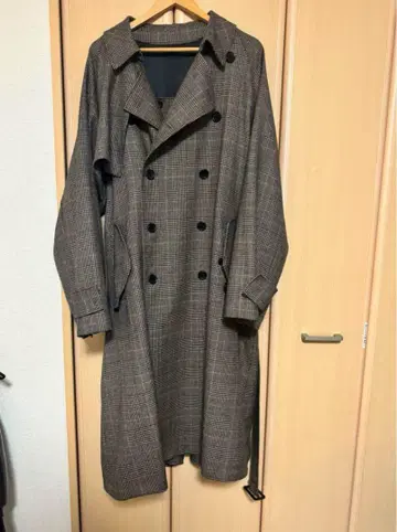 stein 19AW LAY OVERSIZED OVERRAP COAT