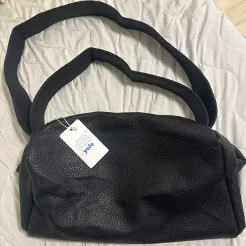 빅 가죽 숄더백