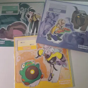 포켓몬 칠 리페퍼 난자모 아크릴 스탠드 3개 세트