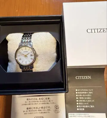 CITIZEN 시티즌 EW1584-59C 에코드라이브 여성용 손목시계