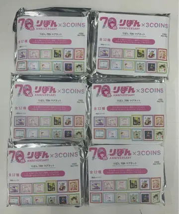 [ 미개봉 ] 70th 리본 쓰리코인즈 랜덤 마그넷 6개