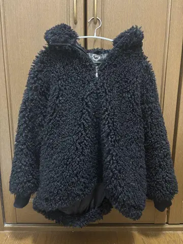Ready 플리스 자켓 블랙