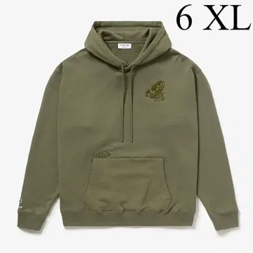 라코스테 x 고질라 후드티 6 XL LACOSTE GODZILLA