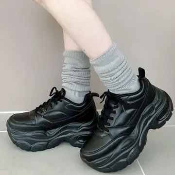 WEGO 클리어 라이트 밑창 스니커즈