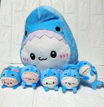 러브이즈 샤크가 되는 몬 봉제 인형 XL 샤크가 되는 몬 마스코트 키체인