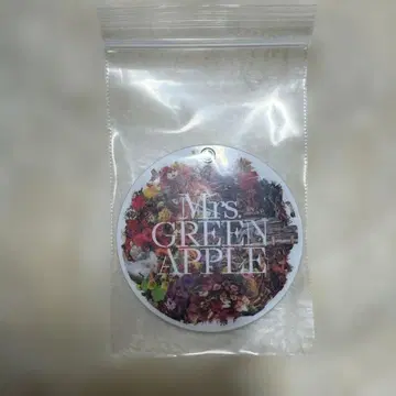 Mrs. GREEN APPLE 원형 거울 꽃 디자인