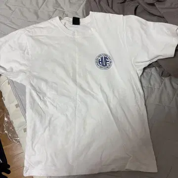 HUF 화이트 T셔츠 M 사이즈 로고 서클 로고