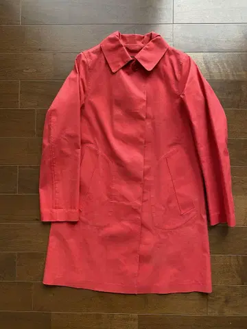 MACKINTOSH 빨간색 밴딩 트렌치코트 9호