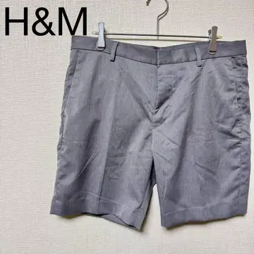 H&M 에이치앤엠 숏팬츠 슬림핏 그레이 빅 사이즈