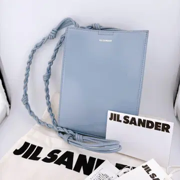 [ 새상품급 ] 질 샌더 탱글 스몰 숄더 백 블루 가죽