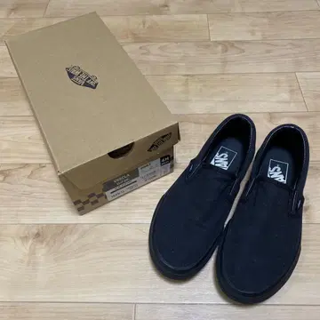 VANS 슬립온 블랙 22.5