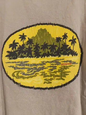 파타고니아 빈티지 T셔츠 Beneficial T셔츠 S