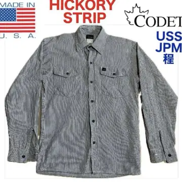 CODET HICKORY STRIP 긴팔 셔츠