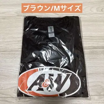 정품! 미착용 새상품 A&W 오키나와 엔더 T셔츠 브라운 M 사이즈