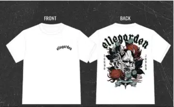 ellegarden 반야 화이트 T셔츠 XL