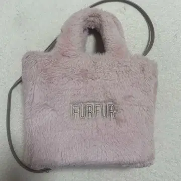 furfur 숄더백 핑크