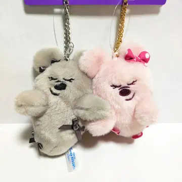 디즈니 할로윈 유령 참 페어 키링 미키 미니