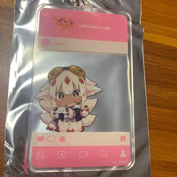 메이드 인 어비스 인터넷 카페 Dice SNS풍 아크릴 키링 파프타