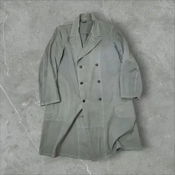 40s 영국 버스 드라이버 코트 더블 브레스트