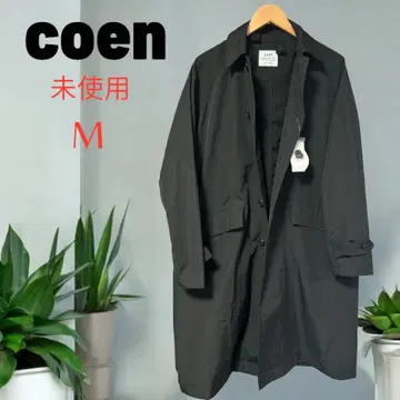 미사용 택 포함 coen 스텐카라 코트 블랙 M