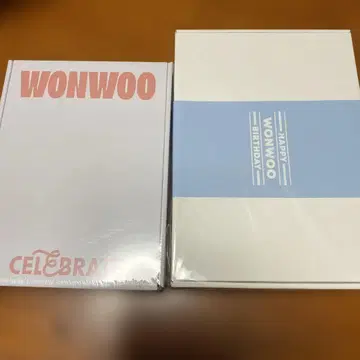 WONWOO BIRTHDAY BOX VER.2 VER.3 원우 바파케