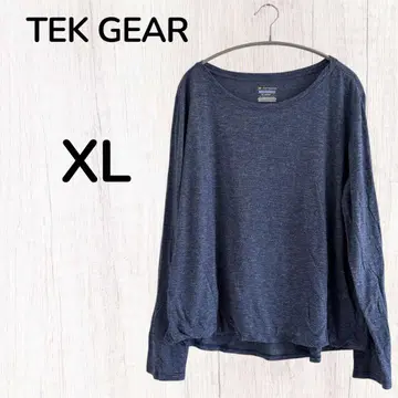TEK GEAR ON-THE-GO XL 긴팔 티셔츠 블루 계열 티셔츠