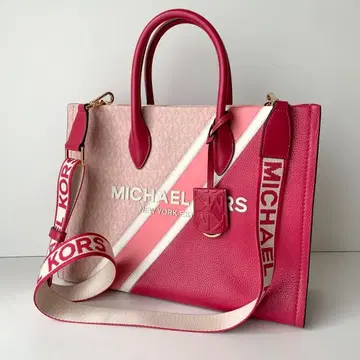 새상품 미사용 MICHAEL KORS MIRELLA EW 미디엄 토트