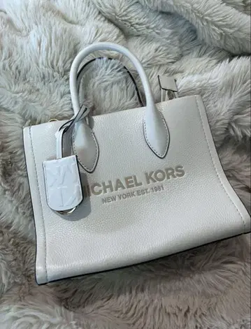 MICHAEL KORS 화이트 핸드백