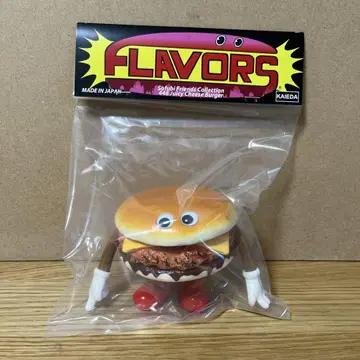 KAIEDA FLAVORS 쥬시 치즈버거 플레이버스 소프트 비닐