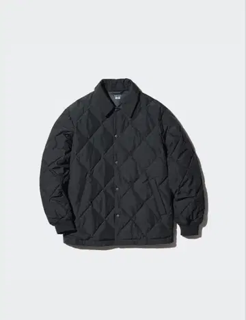 UNIQLO 퍼프-테크 블랙 퍼프테크 퀼팅 자켓