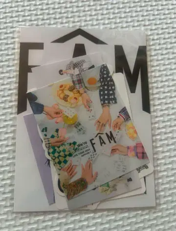 timelesz FAM 스티커 세트 후마 키쿠치 홋카이도