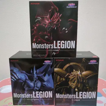 유희왕 Monsters LEGION 삼환신 피규어 세트