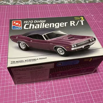 1970 Dodge Challenger R/T 1/25 모델 키트