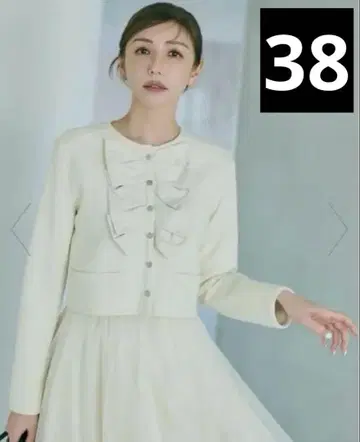 CELFORD 더블 리본 카노코 자켓