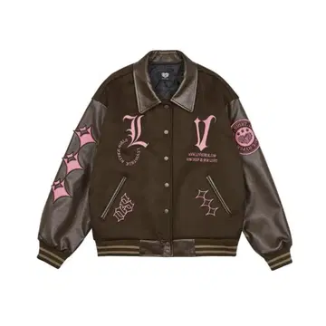 LUV IS TRUE STADIUM JACKET 바시티 자켓 아우터